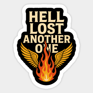 Hell Lost Another One Christian Gift Sticker